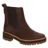 Timberland Womens Courmayeur Valley Chelsea Boot - Dark Brown -Shoes Shop US 01 302534 00