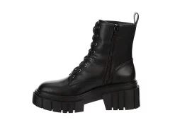 Madden Girl Womens Philly Lace Up Boot - Black -Shoes Shop US 01 302631 03