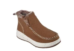 Skechers Womens Skipper Wave - Angelic Warm Bootie - Rust