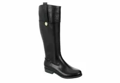 Tommy Hilfiger Womens Semira Tall Boot - Black
