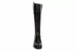 Tommy Hilfiger Womens Semira Tall Boot - Black -Shoes Shop US 01 302691 02