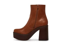 Madden Girl Womens Grace Dress Boot - Cognac -Shoes Shop US 01 302694 03