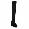 Madden Girl Womens Orin Over The Knee Boot - Black -Shoes Shop US 01 302699 00