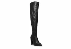 Madden Girl Womens Signall Over The Knee Boot - Black