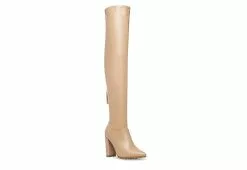 Madden Girl Womens Signall Over The Knee Boot - Nude