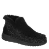 Heydude Womens Denny Sparkle - Black