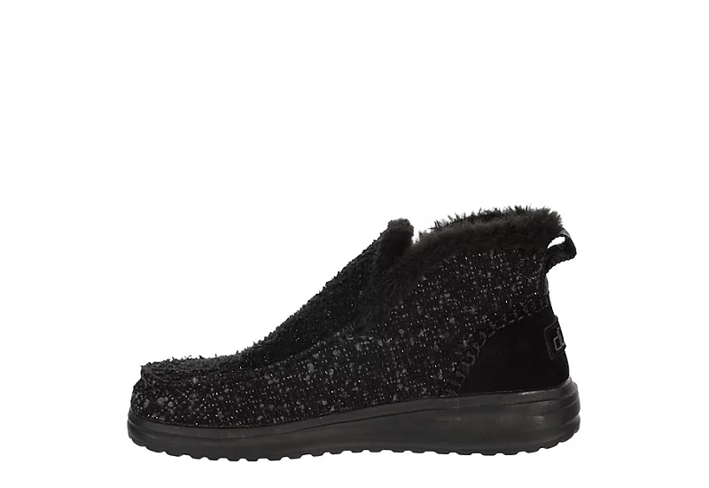 Heydude Womens Denny Sparkle - Black 6 Heydude Womens Denny Sparkle - Black - Image 4