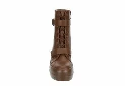 Limelight Womens Jazzie Lace Up Boot - Cognac -Shoes Shop US 01 302724 02
