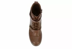Limelight Womens Jazzie Lace Up Boot - Cognac -Shoes Shop US 01 302724 05