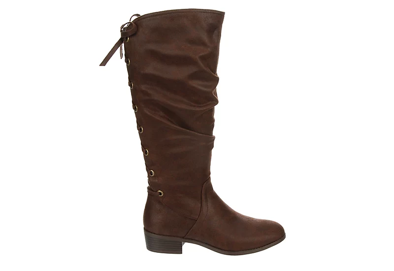Xappeal Womens Cheyenne Tall Boot - Brown 4 Xappeal Womens Cheyenne Tall Boot - Brown - Image 2