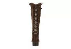 Xappeal Womens Cheyenne Wide Calf Tall Boot - Brown -Shoes Shop US 01 302740 04