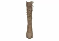 Xappeal Womens Cheyenne Wide Calf Tall Boot - Taupe -Shoes Shop US 01 302742 02