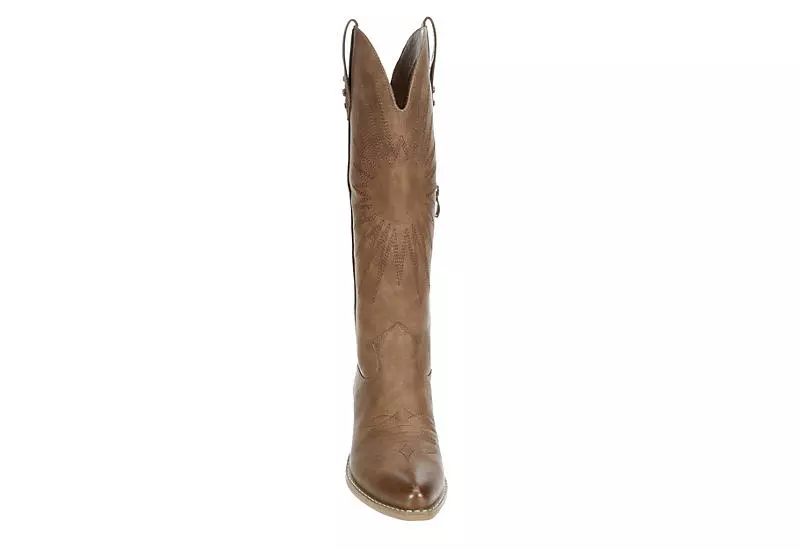 Michael By Michael Shannon Womens Taylor Western Boot - Taupe 5 Michael By Michael Shannon Womens Taylor Western Boot - Taupe - Image 3