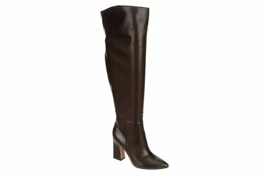 Michael By Michael Shannon Womens Camille Wide Calf Over The Knee Boot - Espresso -Shoes Shop US 01 302766 00