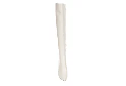 Michael By Michael Shannon Womens Camille Over The Knee Boot - Off White -Shoes Shop US 01 302767 02