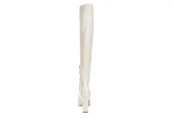 Michael By Michael Shannon Womens Camille Over The Knee Boot - Off White -Shoes Shop US 01 302767 04