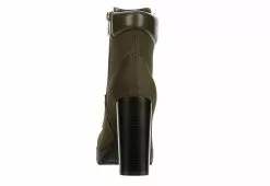 Limelight Womens Halle Lace-up Boot - Olive -Shoes Shop US 01 302780 04