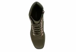 Limelight Womens Halle Lace-up Boot - Olive -Shoes Shop US 01 302780 05