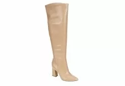 Michael By Michael Shannon Womens Camille Over The Knee Boot - Latte