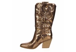 Michael By Michael Shannon Womens Faith Western Boot - Bronze 12 Michael By Michael Shannon Womens Faith Western Boot - Bronze -Shoes Shop US 01 302798 03