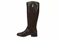 Michael By Michael Shannon Womens Brielle Wide Calf Tall Riding Boot - Dark Brown -Shoes Shop US 01 302837 03