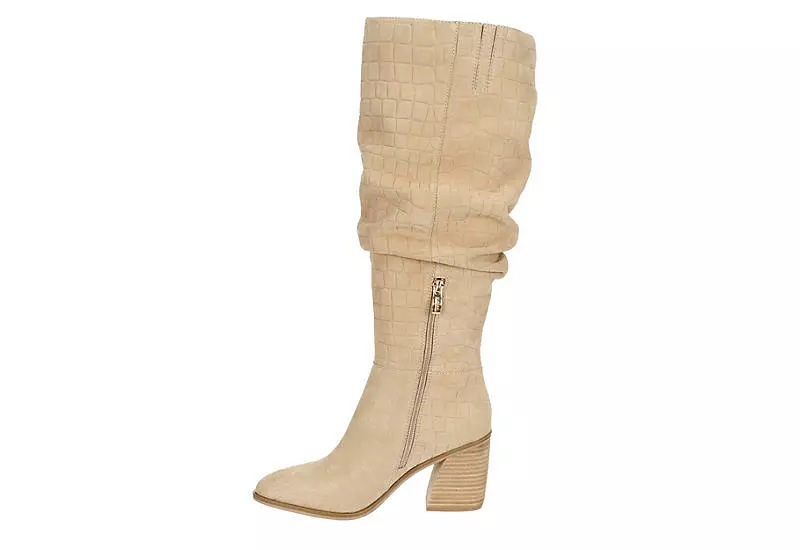 Michael By Michael Shannon Womens Millie Tall Boot - Tan 6 Michael By Michael Shannon Womens Millie Tall Boot - Tan - Image 4