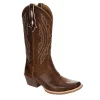 Justin Womens Rein Western Boot - Brown -Shoes Shop US 01 302852 00