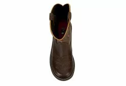 Justin Womens Gemma Western Boot - Dark Brown -Shoes Shop US 01 302861 05