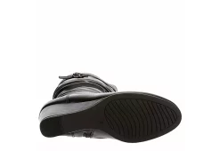 Lauren Blakwell Womens Johanna Wedge Boot - Black -Shoes Shop US 01 302866 06