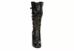 Lauren Blakwell Womens Johanna Wide Calf Wedge Boot - Black 11 Lauren Blakwell Womens Johanna Wide Calf Wedge Boot - Black -Shoes Shop US 01 302867 02