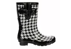 London Fog Womens Tally Rain Boot - Black -Shoes Shop US 01 302870 01