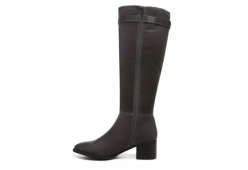 Lifestride Womens Daring Wide Calf Tall Boot - Dark Grey 6 Lifestride Womens Daring Wide Calf Tall Boot - Dark Grey - Image 4