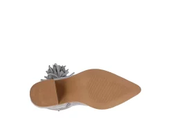Journee Collection Womens Hartly Fringed Wide Calf Dress Boot - Grey -Shoes Shop US 01 303179 06