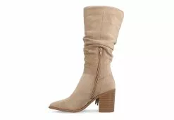 Journee Collection Womens Hartly Fringed Extra Wide Calf Dress Boot - Taupe 12 Journee Collection Womens Hartly Fringed Extra Wide Calf Dress Boot - Taupe -Shoes Shop US 01 303183 03