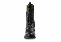 Journee Collection Womens Melei Lace Up Boot - Black 11 Journee Collection Womens Melei Lace Up Boot - Black -Shoes Shop US 01 303339 02