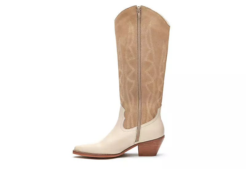 Coconuts Womens Alpine Western Boot - Natural 6 Coconuts Womens Alpine Western Boot - Natural - Image 4