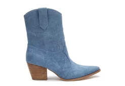 Coconuts Womens Bambi Western Boot - Blue -Shoes Shop US 01 303494 01