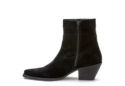 Coconuts Womens Jane Western Ankle Boot - Black -Shoes Shop US 01 303520 03