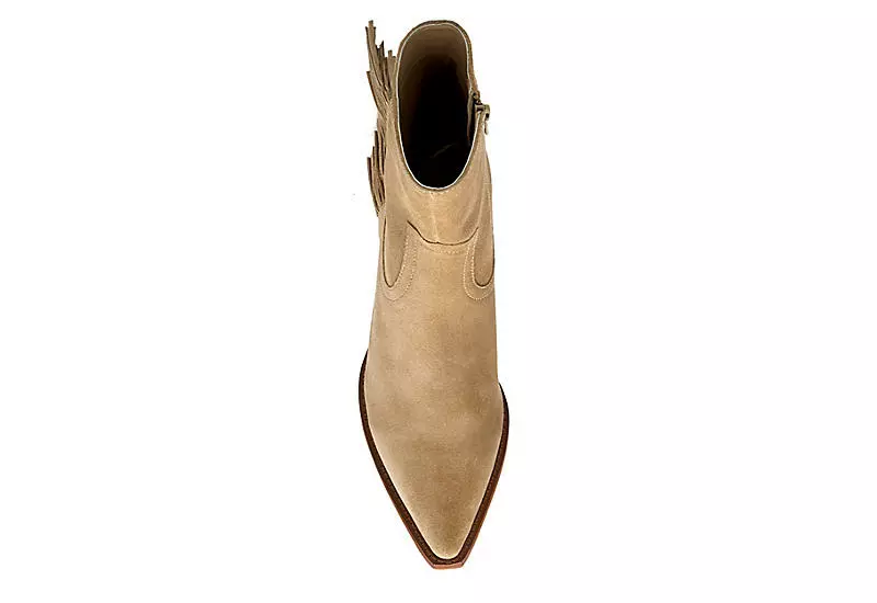 Coconuts Womens Jane Western Ankle Boot - Natural 8 Coconuts Womens Jane Western Ankle Boot - Natural - Image 6