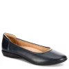 Naturalizer Womens Flexy Flat - Navy -Shoes Shop US 01 317984 00