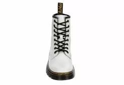 Dr. Martens Dr.martens Womens Zavala Combat Boot - White -Shoes Shop US 01 330184 02