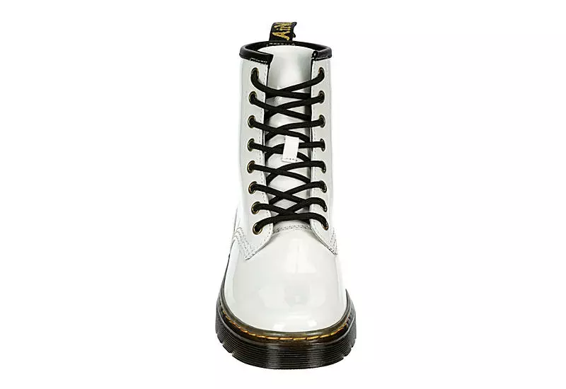 Dr. Martens Dr.martens Womens Zavala Combat Boot - White 5 Dr. Martens Dr.martens Womens Zavala Combat Boot - White - Image 3