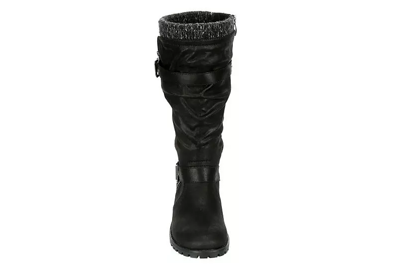 Xappeal Womens Chelsey Tall Boot - Black 5 Xappeal Womens Chelsey Tall Boot - Black - Image 3