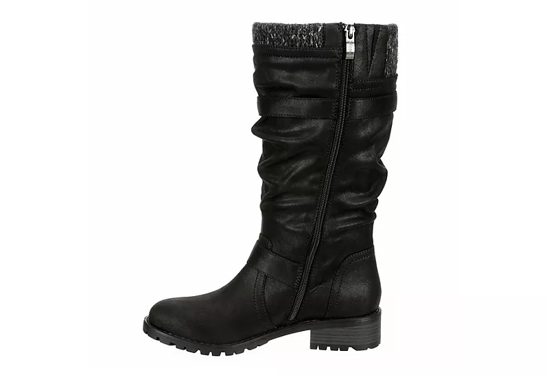 Xappeal Womens Chelsey Tall Boot - Black 6 Xappeal Womens Chelsey Tall Boot - Black - Image 4