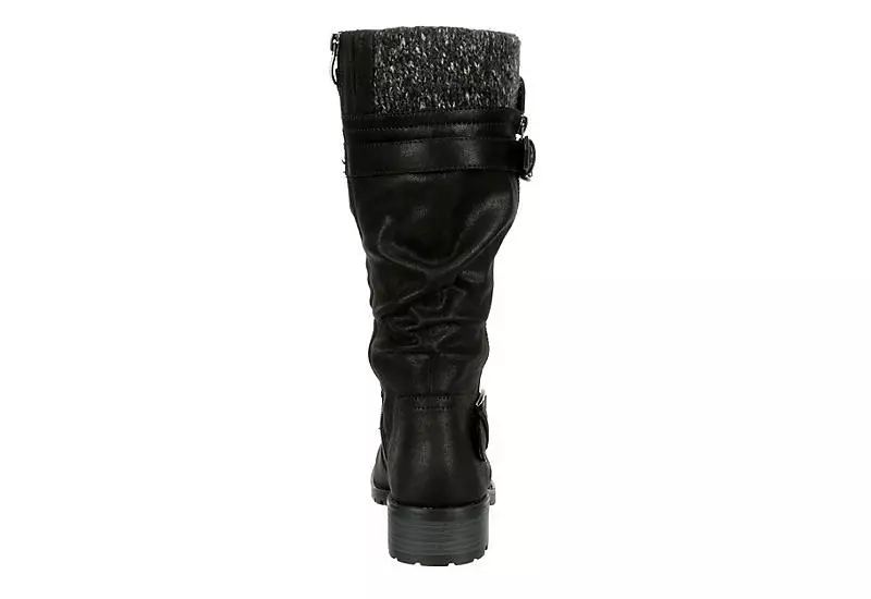 Xappeal Womens Chelsey Tall Boot - Black 7 Xappeal Womens Chelsey Tall Boot - Black - Image 5