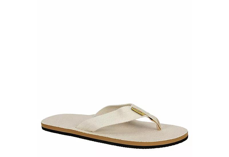 Rainbow Sandals Womens Single Layer Hemp Flip Flop Sandal - Natural 3 Rainbow Sandals Womens Single Layer Hemp Flip Flop Sandal - Natural